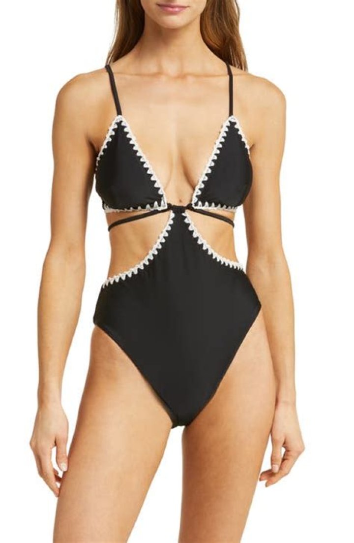 5 Stylish Cutout One-Piece Swimsuits Like Vanessa Hudgen’s That Are Under $50