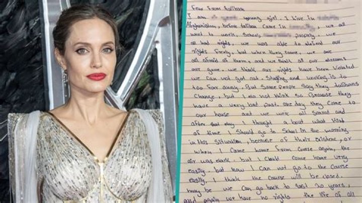 Angelina Jolie Officially Joins Instagram To Share Heartbreaking Letter From An Afghan Girl