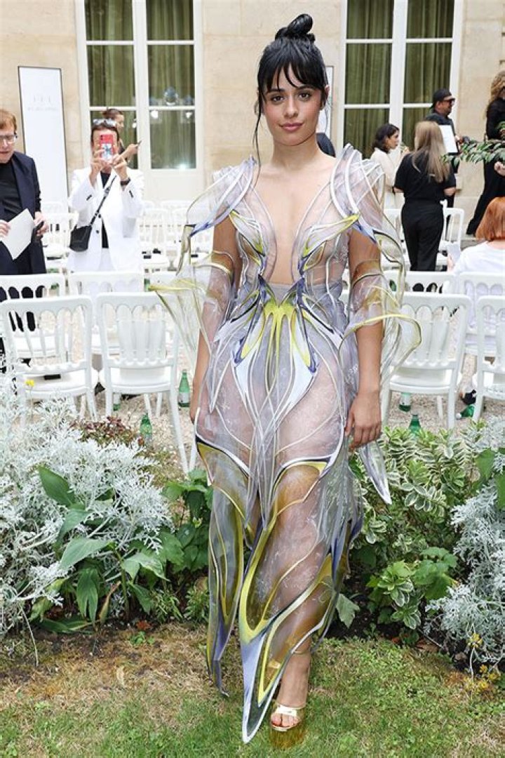 Camila Cabello Rocks Sheer Dress In Paris, France With Maisie Williams – Hollywood Life