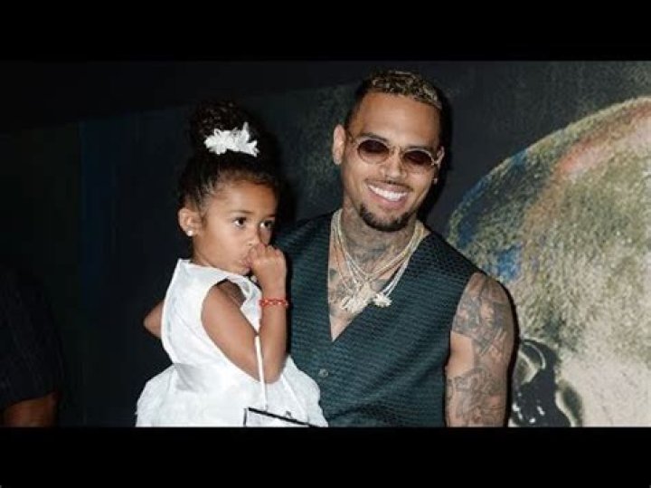 Chris Brown Proudly Watches Daughter Royalty, 5, Show Off Her Drawing Skills — Pic