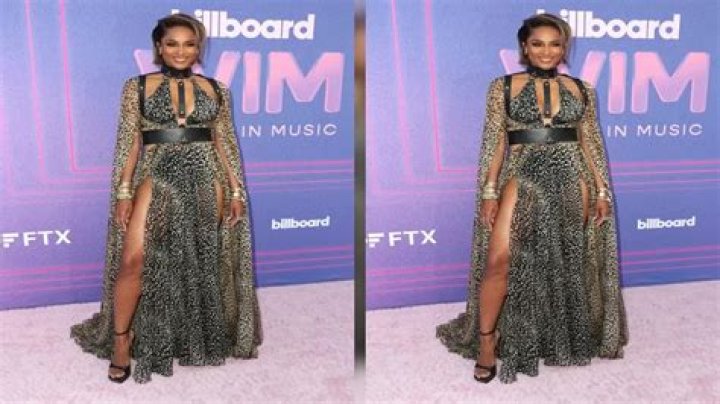 Ciara Rocks Cheetah Print Halter Top Dress With High Slits At Billboard Women In Music – Photos