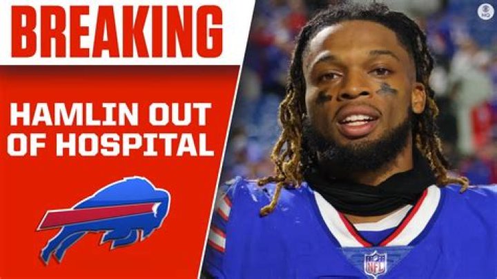 Damar Hamlin Released From Hospital 9 Days After Suffering Cardiac Arrest During NFL Game