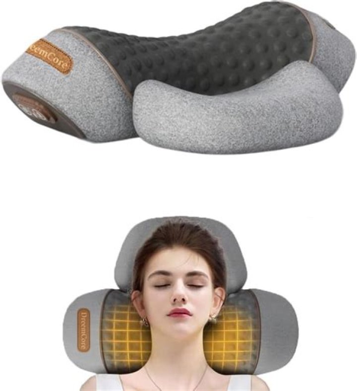 Destress After A Long Day Of Work With This Neck Massage Pillow That’s On Sale For Less Than $35