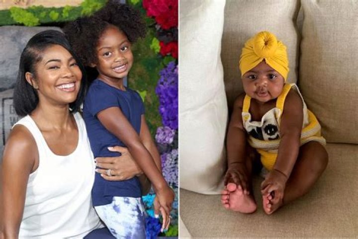 Gabrielle Union, 47, Giggles With Daughter Kaavia, 1, While Her Little One Tries On Her UGGs