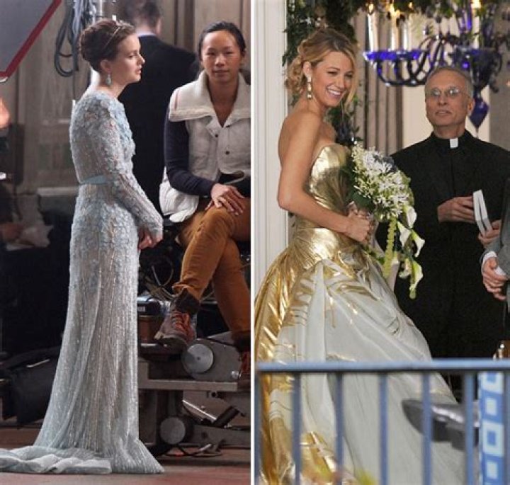 Gossip Girl Wedding Dress Reveals — Blair & Serena Wedding Dresses – Hollywood Life