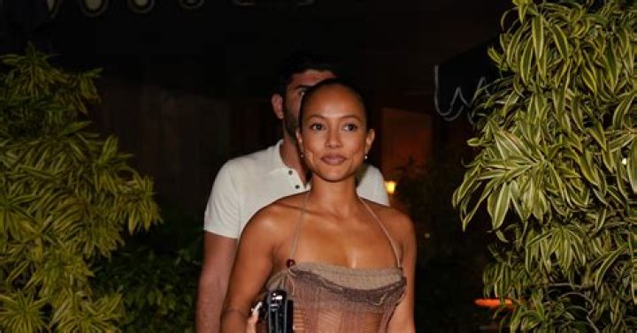 Karrueche Tran’s Sheer Cutout Green Dress At Doja Cat’s Party – Photos – Hollywood Life
