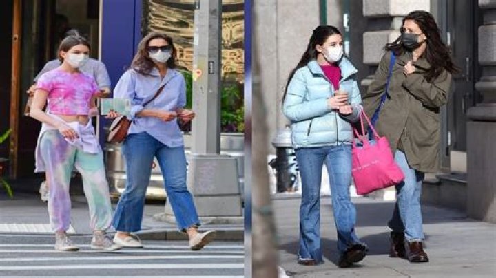 Katie Holmes Takes ‘Sweetest Daughter’ Suri Cruise, 15, On A Cute Shopping Spree In NYC