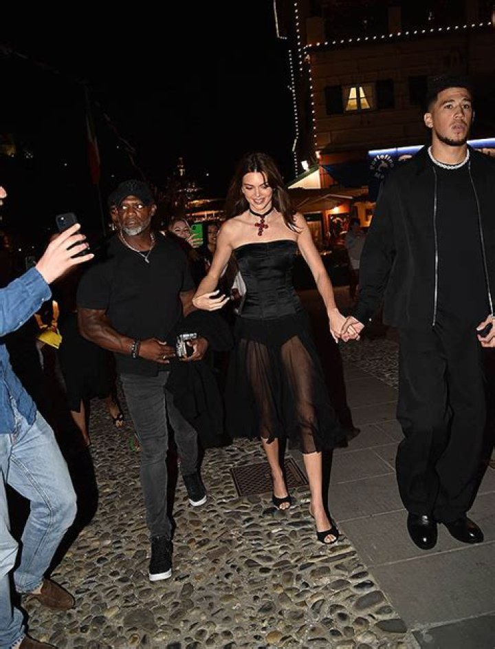 Kendall Jenner In Sheer Black Dress With Devin Booker In Italy: Photos – Hollywood Life