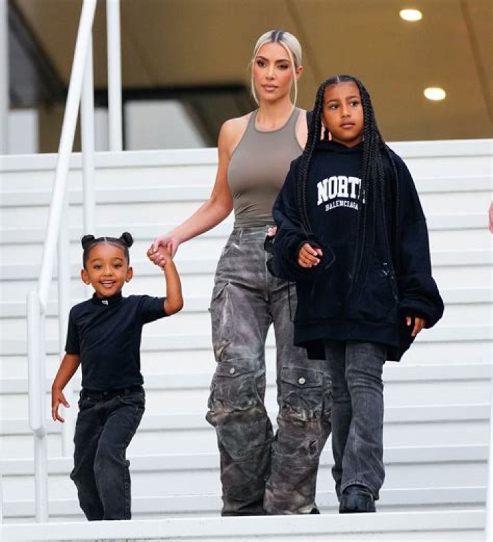 Kim Kardashian Takes Daughter North, 8, & Niece Penelope, 9, Shopping After Trip With Pete Davidson 