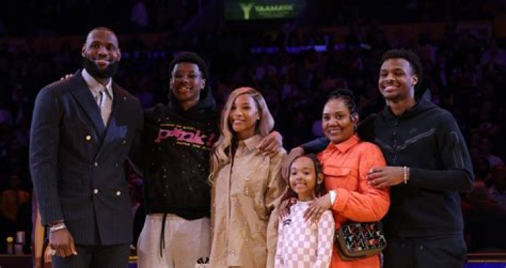 LeBron James Celebrates With Wife Savannah & All 3 Kids After Breaking NBA Scoring Record