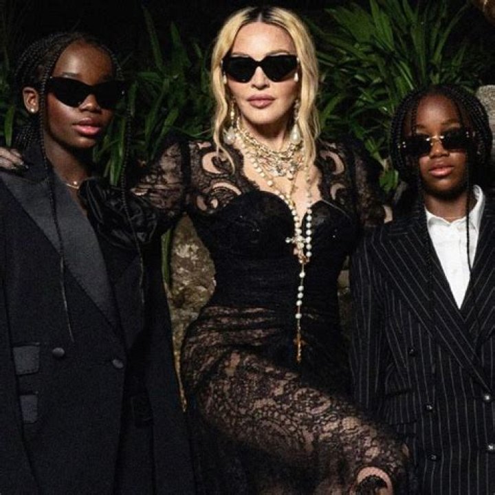Madonna Shares Pic of Twins Stella & Estere On Rocco’ Birthday: Photos – Hollywood Life