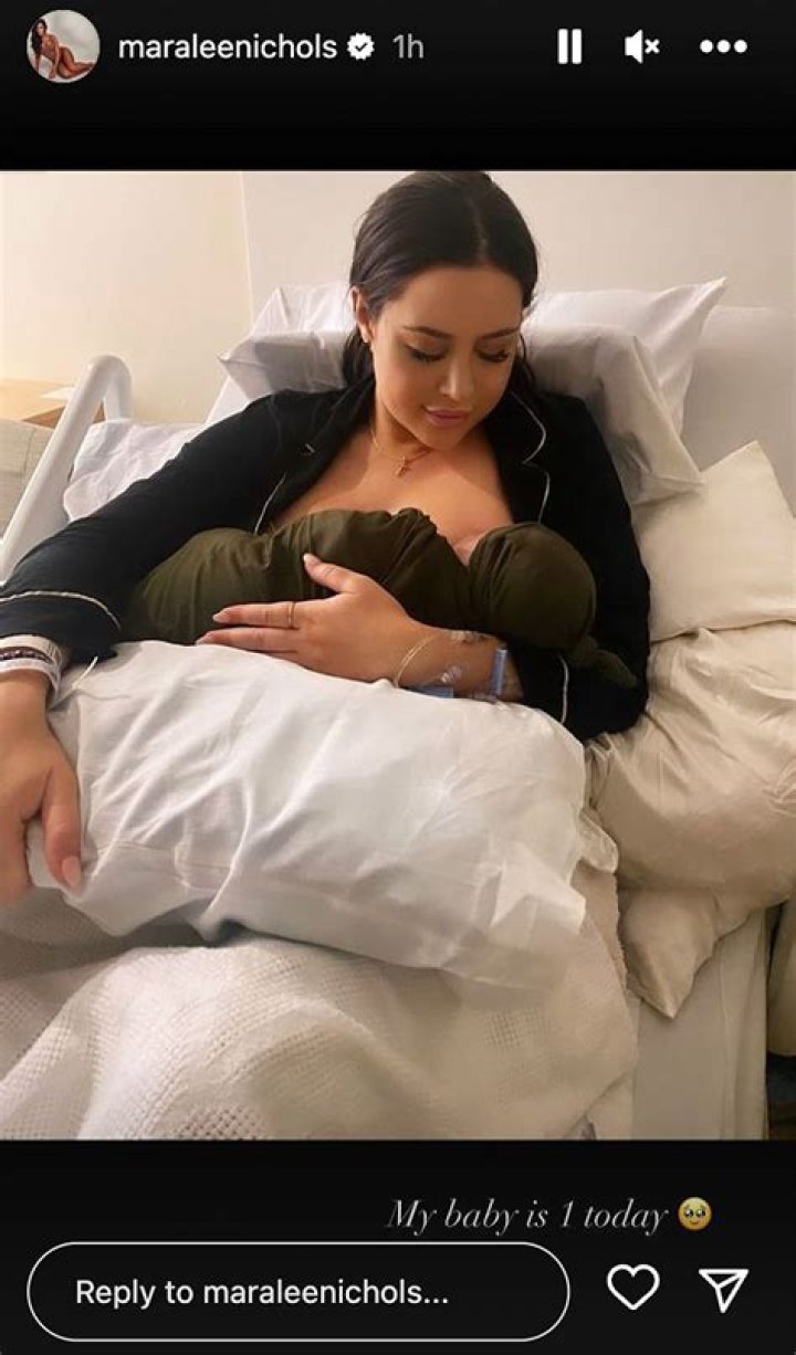 Maralee Nichols Celebrates Return To Pre-Baby Weight With Gym Selfies After Giving Birth To Tristan’s Son