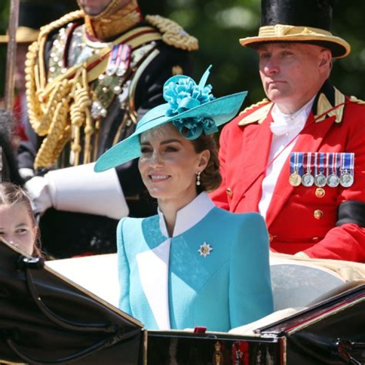 Queen Elizabeth Is Elegant In Powder Blue Coat For ‘Trooping The Colour’ 95th Birthday Parade – See Pics