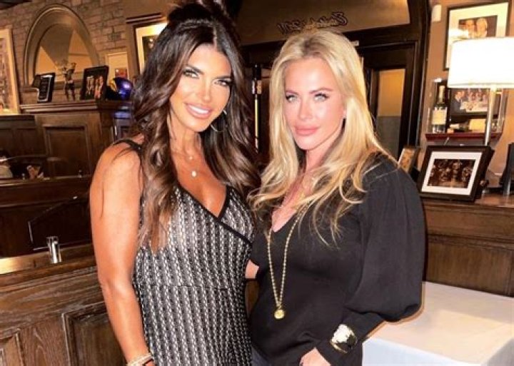 RHONJ’s Dina Manzo Teases Teresa Giudice For Near-Wardrobe Malfunction In High-Slit Dress