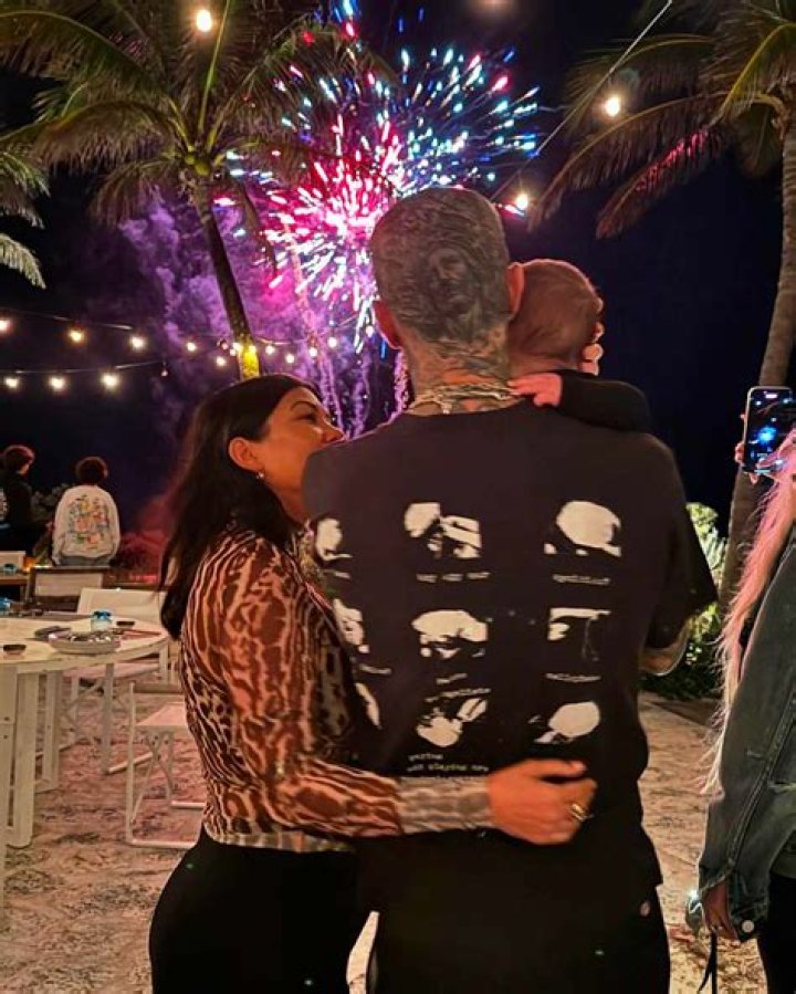 Scott Disick Comments On Kourtney Kardashian’s New Instagram After Travis Barker Engagement