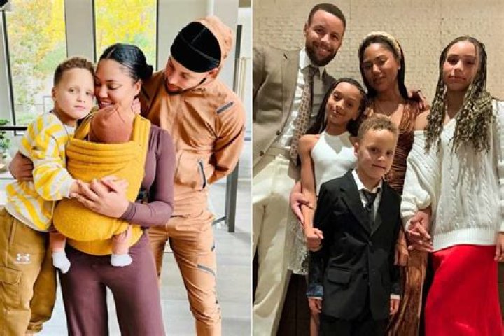 Steph & Ayesha Curry’s Kids Riley, 7, Ryan, 4, & Canon, 1, Strike Cute Poses In Adorable Group Shot: ‘My Babies’