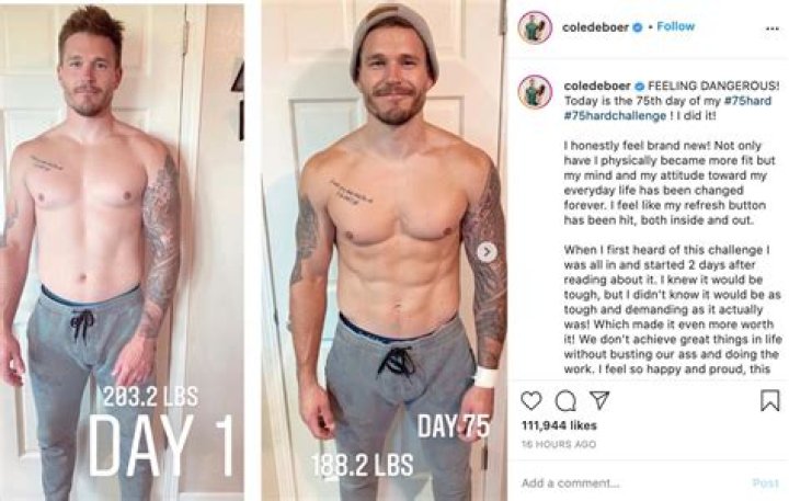 ‘Teen Mom 2’s Cole DeBoer Shows Off Body Evolution In Shirtless Pics Amid ’75 Day Challenge’