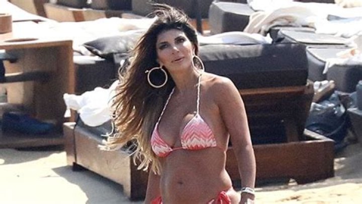 Teresa Giudice’s Husband Grabs Her Backside As She Rocks Pink Bikini On Honeymoon: Photos